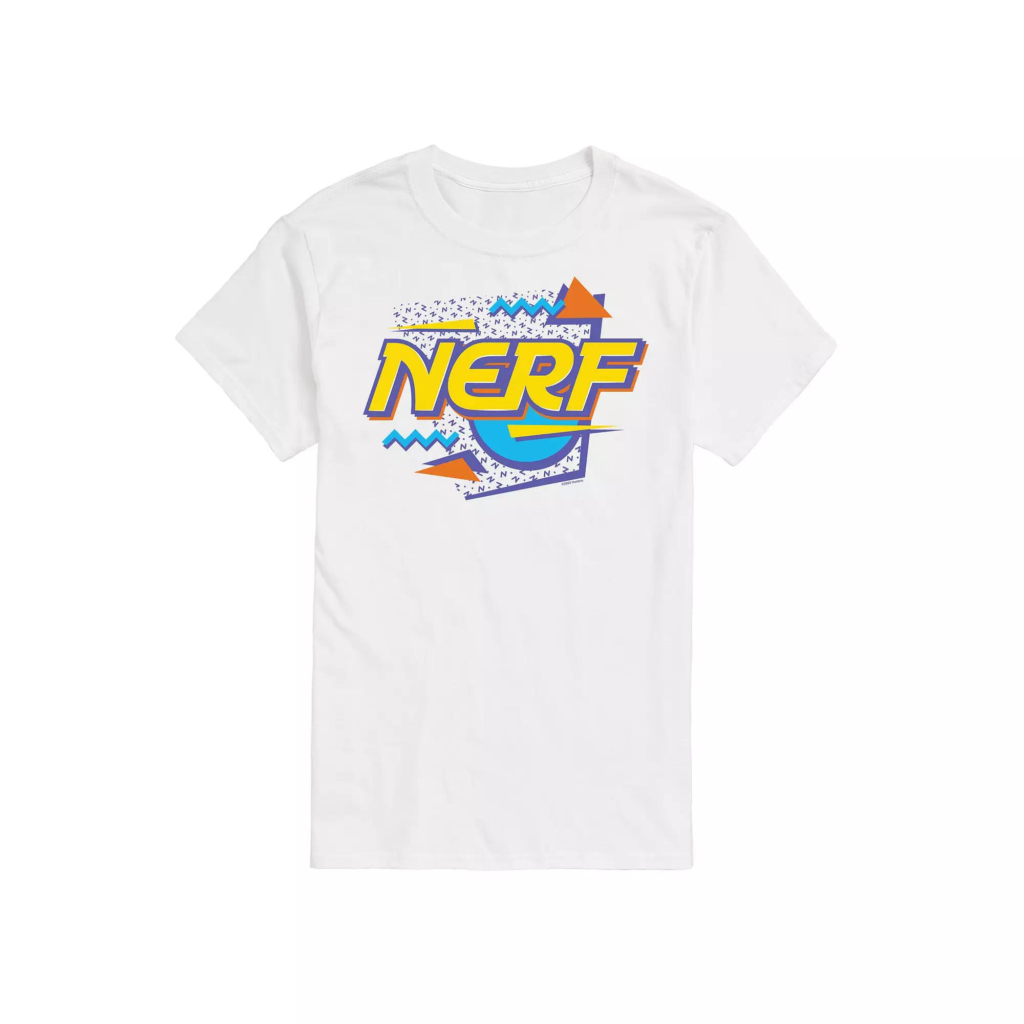 Big & Tall Nerf 90's Sprinkle Logo Graphic Tee, Men's,  Product Image