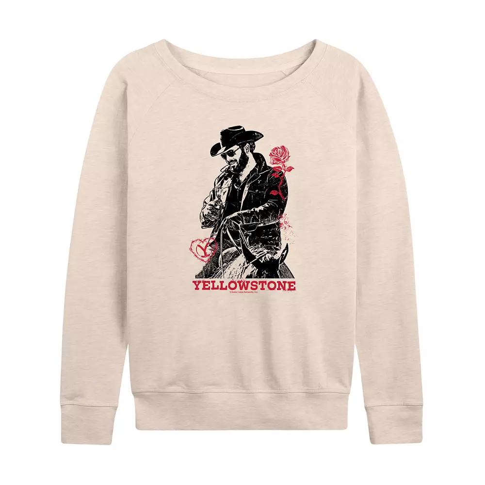 Women's Yellowstone Love Rip French Terry Long Sleeve Tee, Girl's,  Product Image