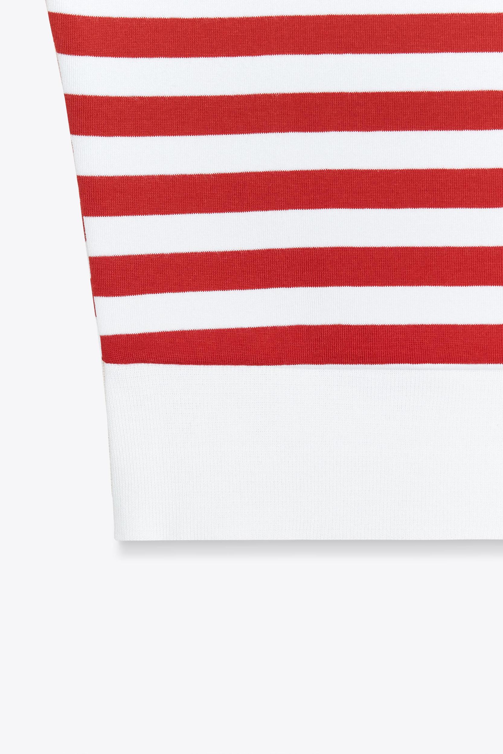 STRIPED BOATNECK TOP Product Image