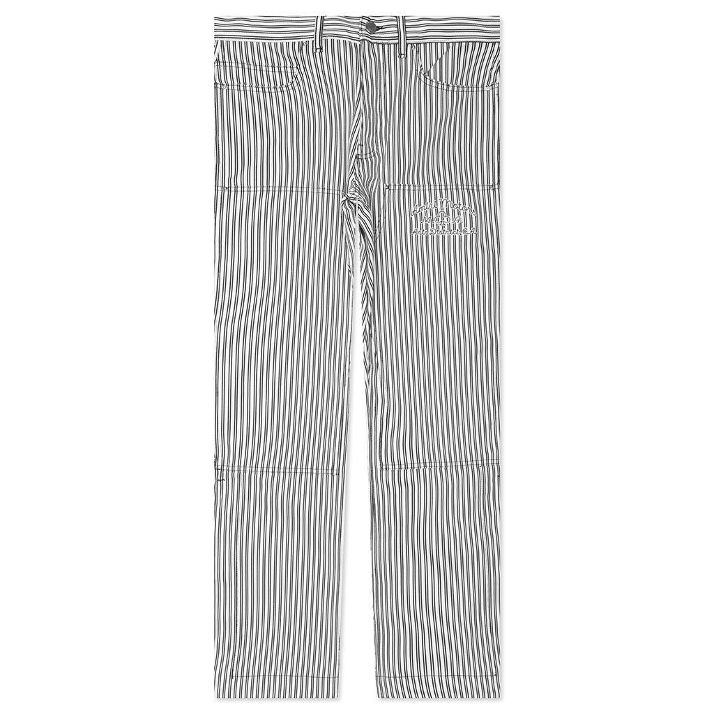 Motors Carpenter Pant - Black/White Male Product Image