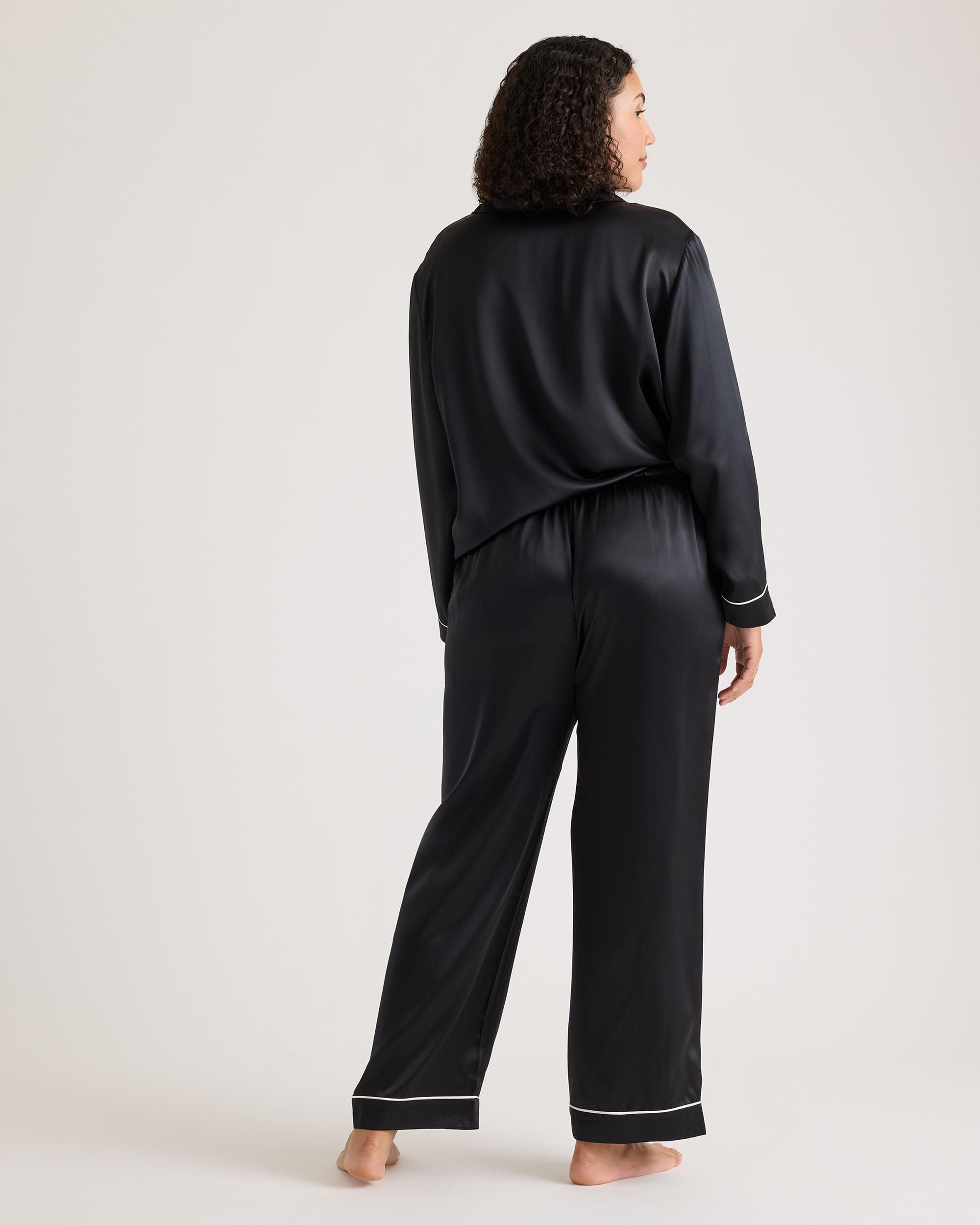 Quince | Women's Satin Pajama Pants Size XS, Mulberry Silk Product Image