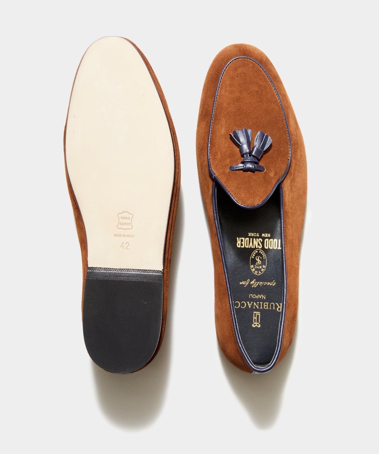 Todd Snyder x Rubinacci Suede Marphy Loafer Product Image