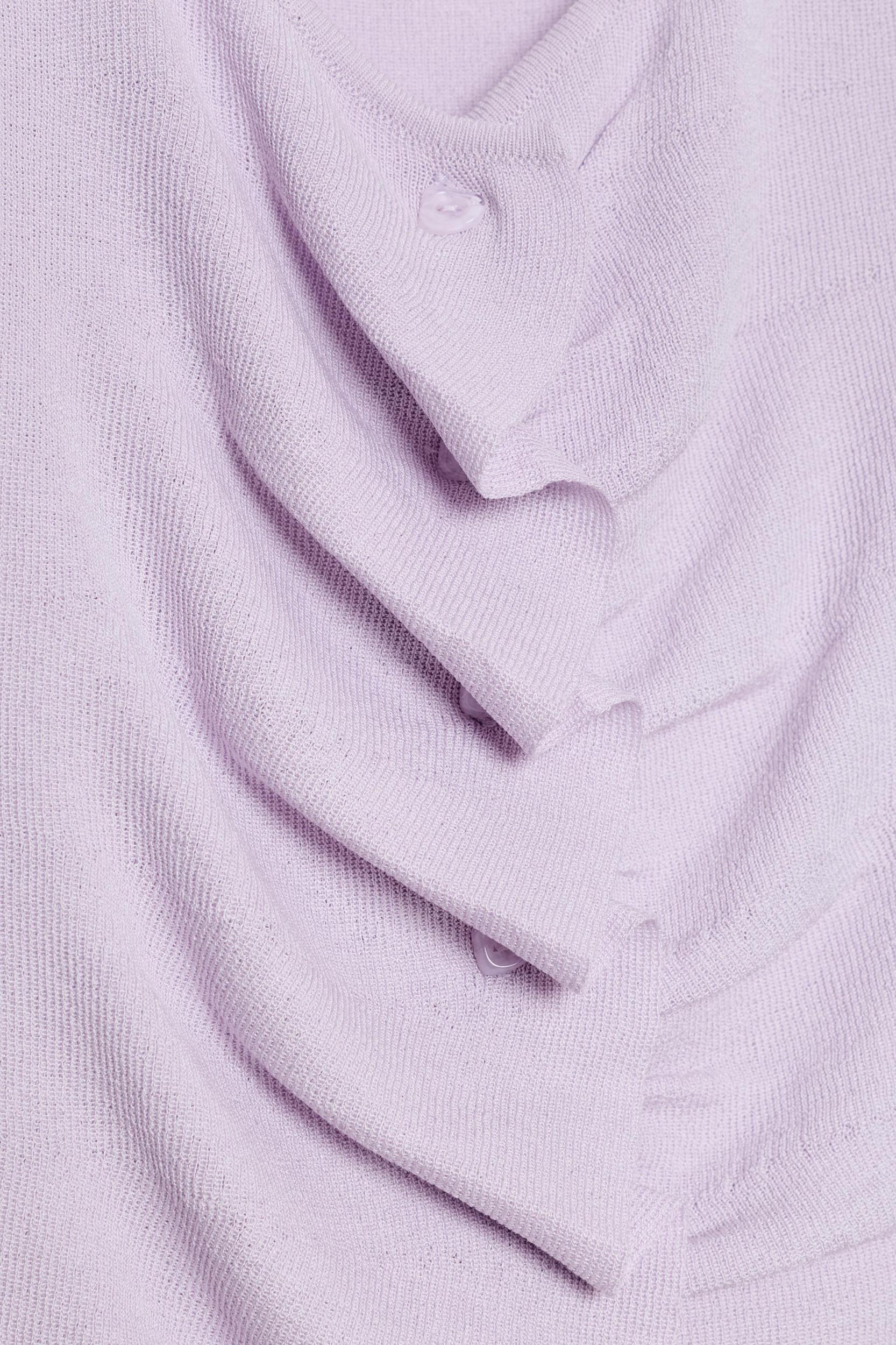 RUFFLED KNIT TOP Product Image