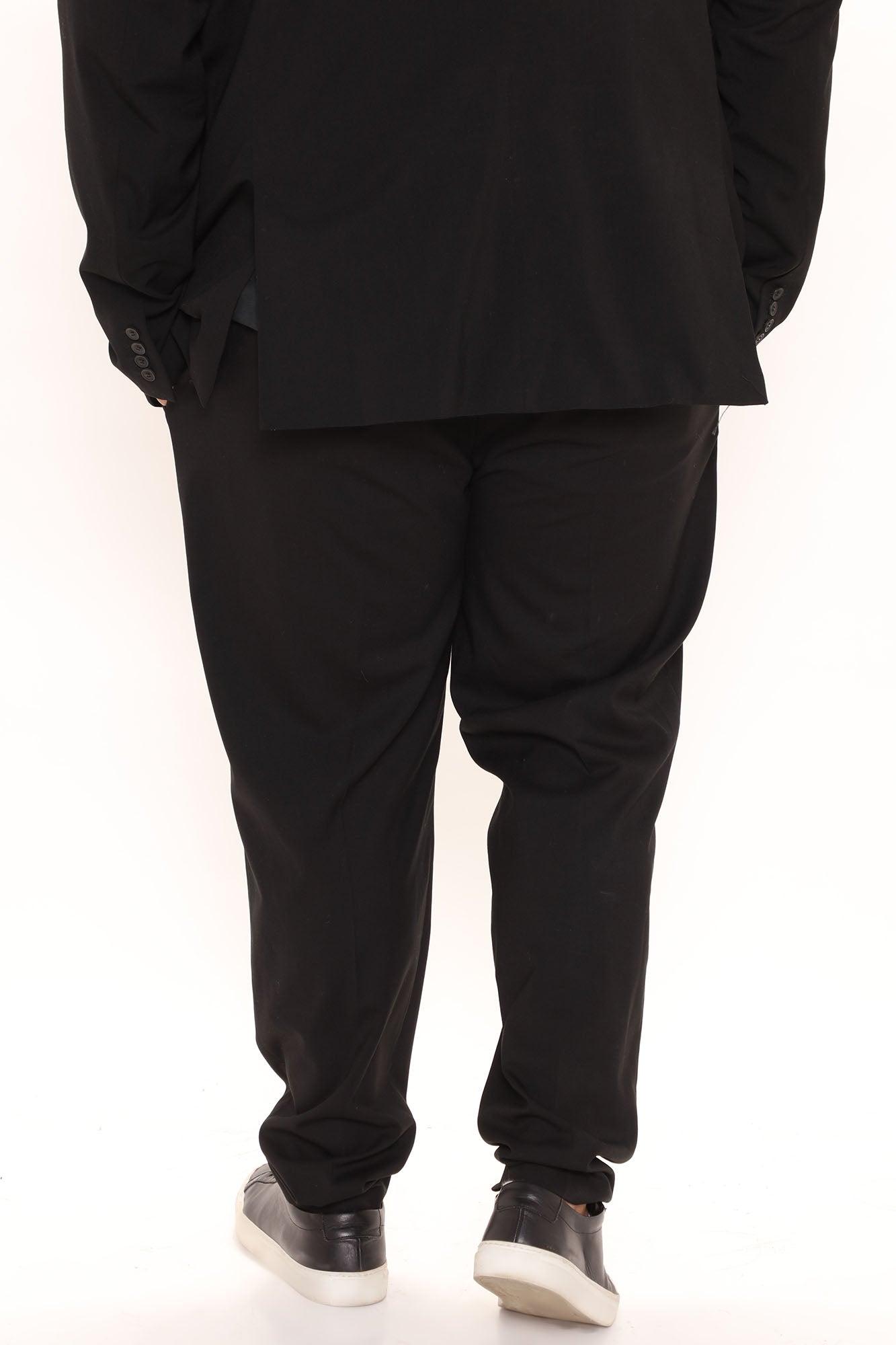 The Modern Stretch Slim Trouser - Black Product Image
