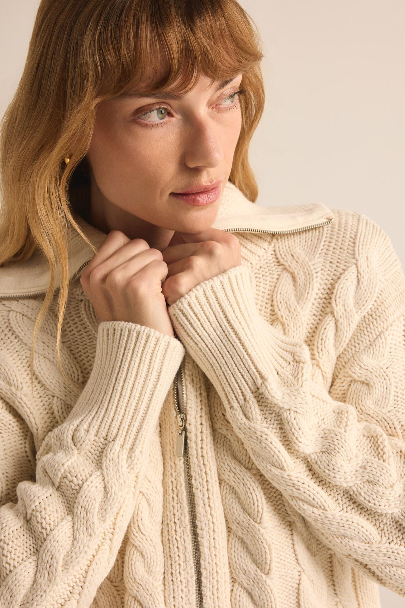 Hemmingway Cable Cardigan Product Image
