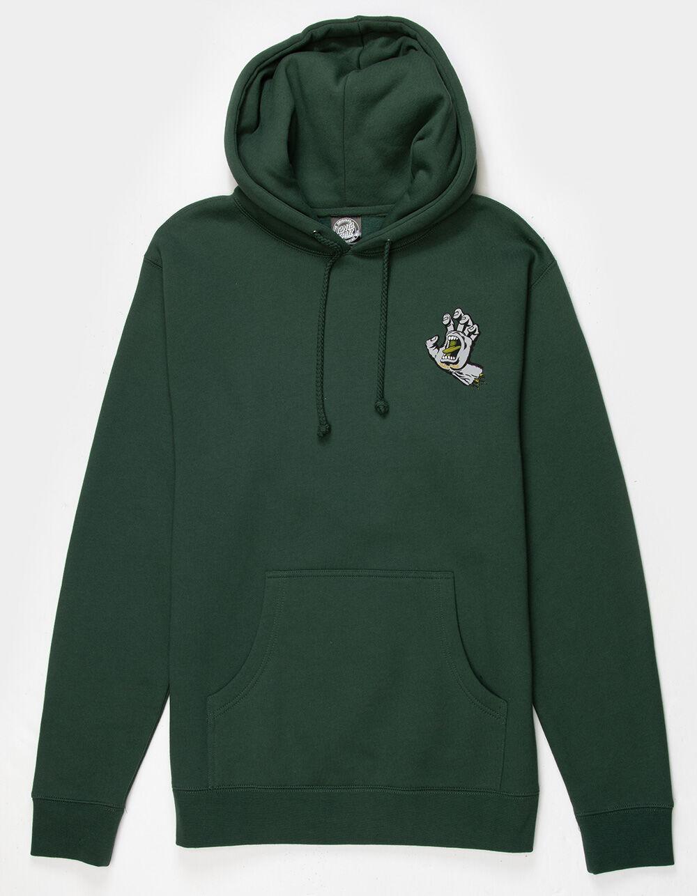 SANTA CRUZ Screaming Hand Mens Hoodie - GREEN Product Image