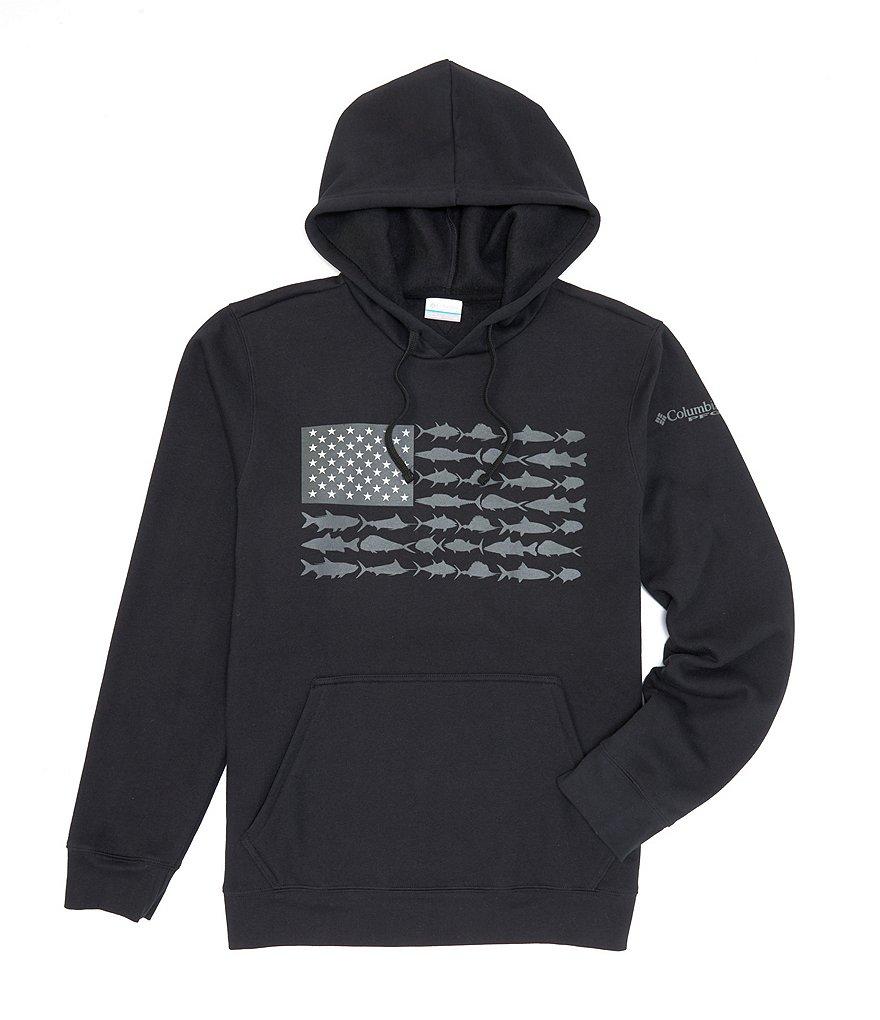Columbia Mens PFG Fish Flag II Hoodie- Product Image