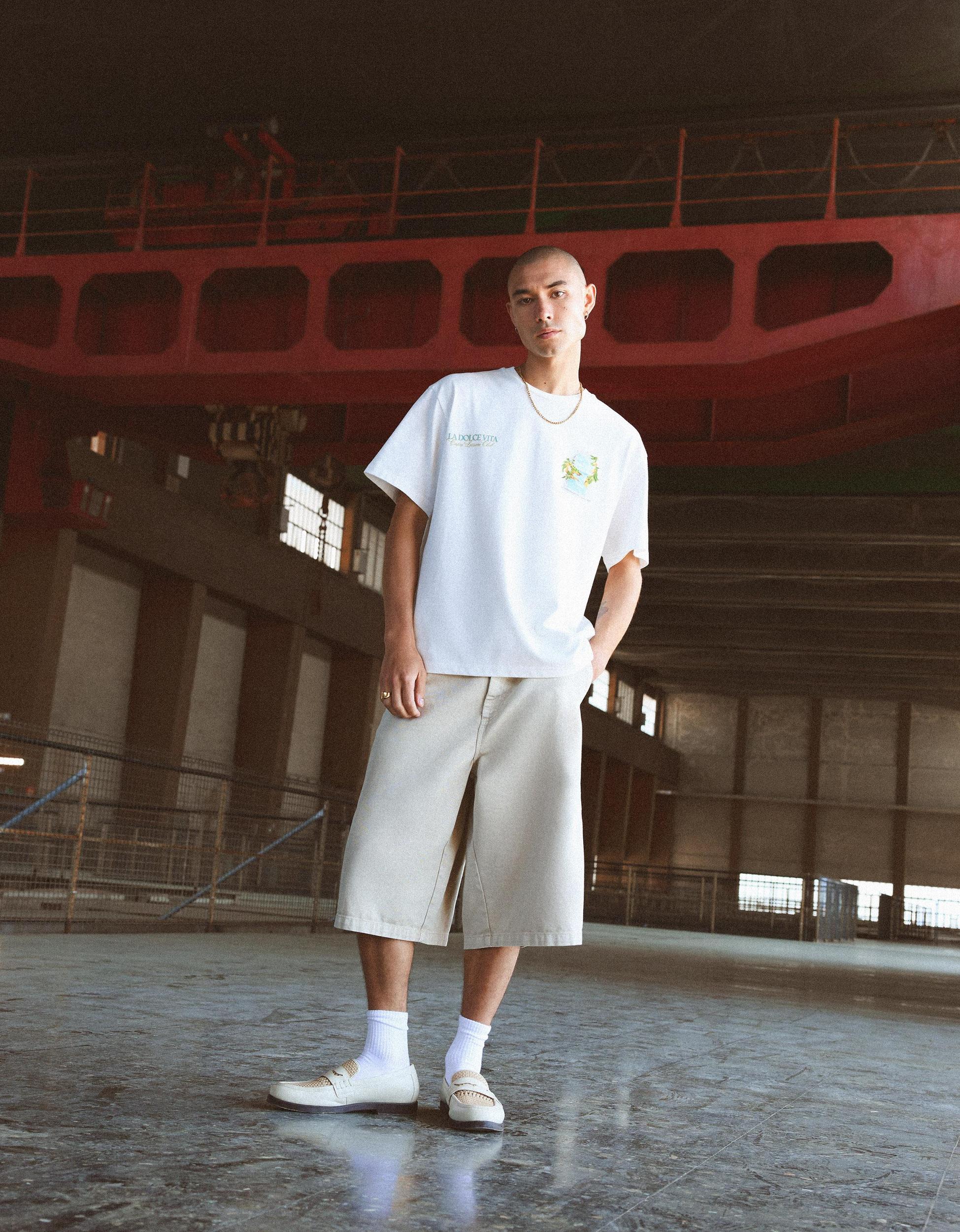 Carpenter skater Bermuda shorts Product Image