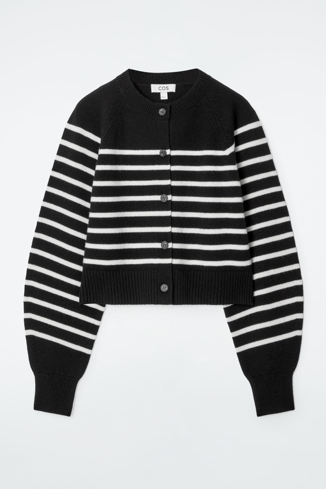 CROPPED WOOL CARDIGAN Product Image