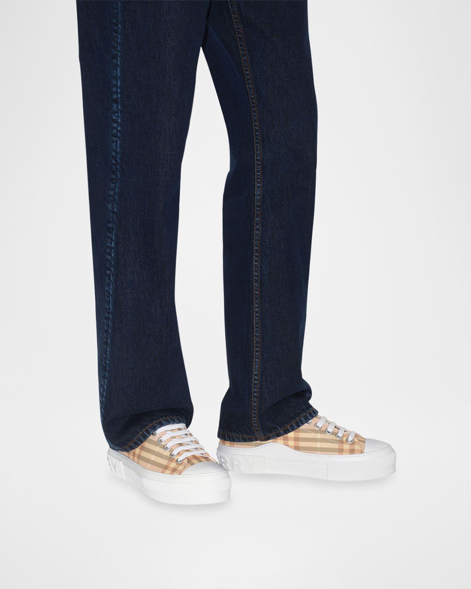 Jack Check Low-Top Sneakers Product Image