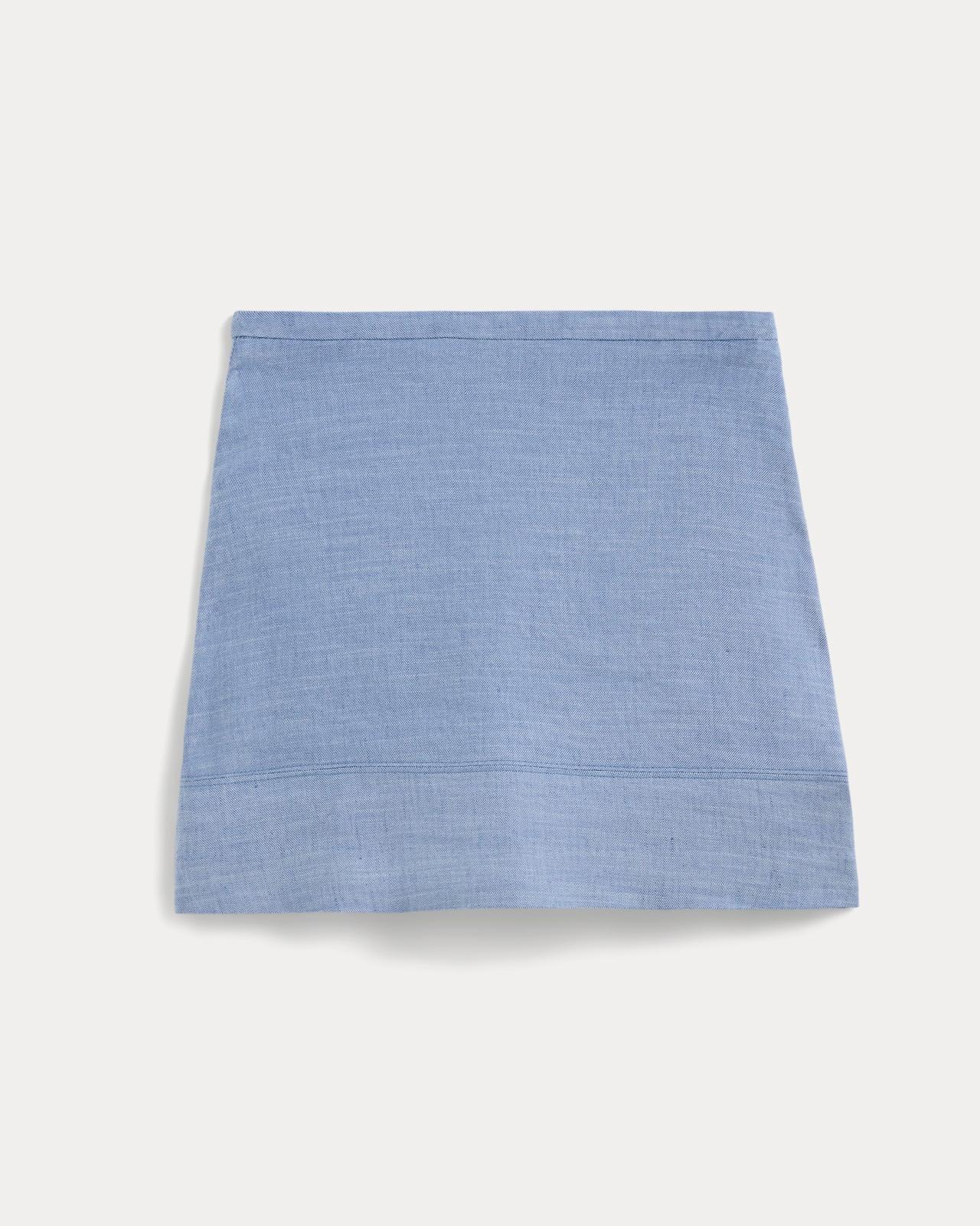 Womens Mini Skirt in Stretch Linen by Everlane Product Image