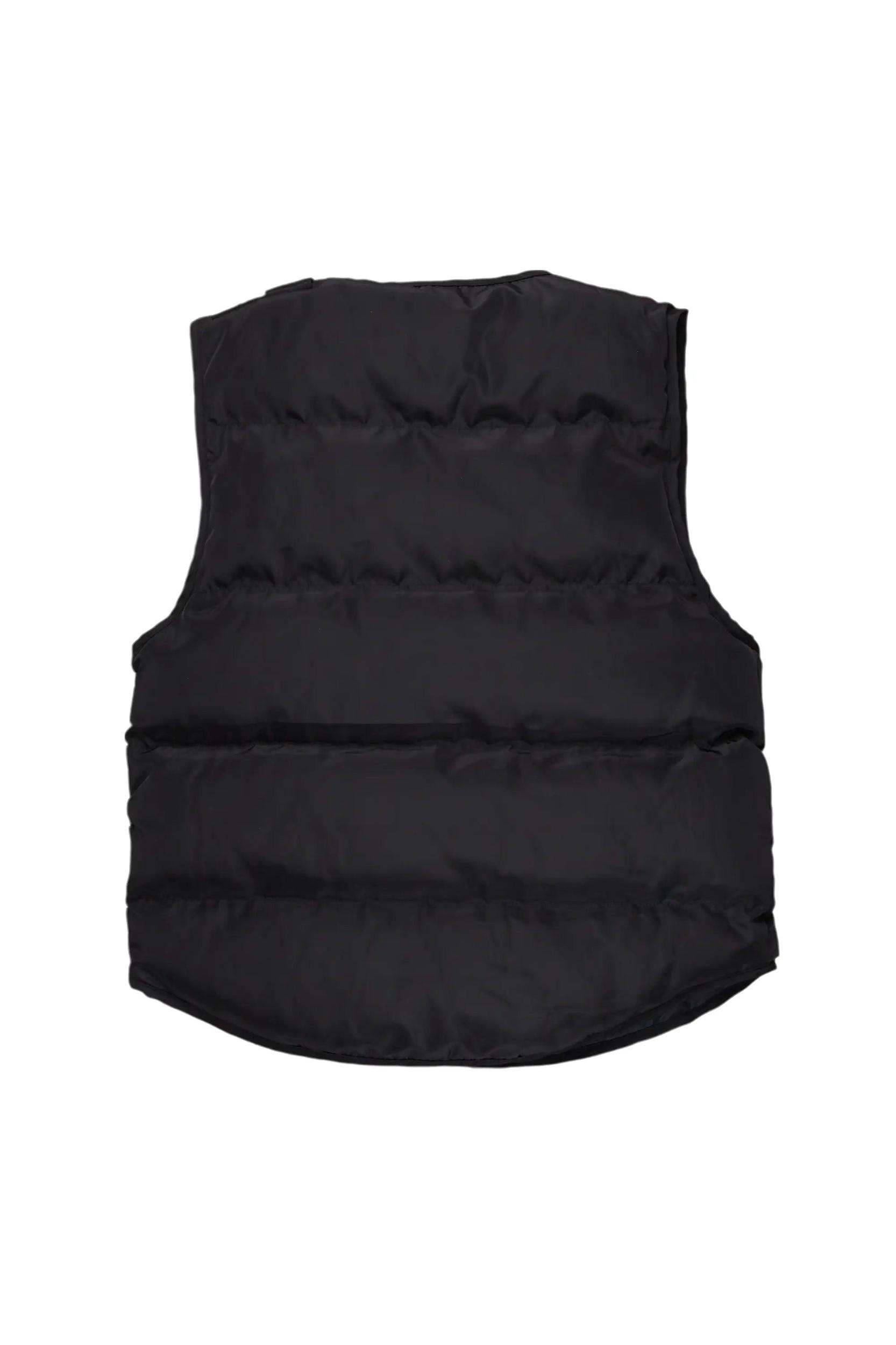 Morten Black Puffer Vest Male Product Image
