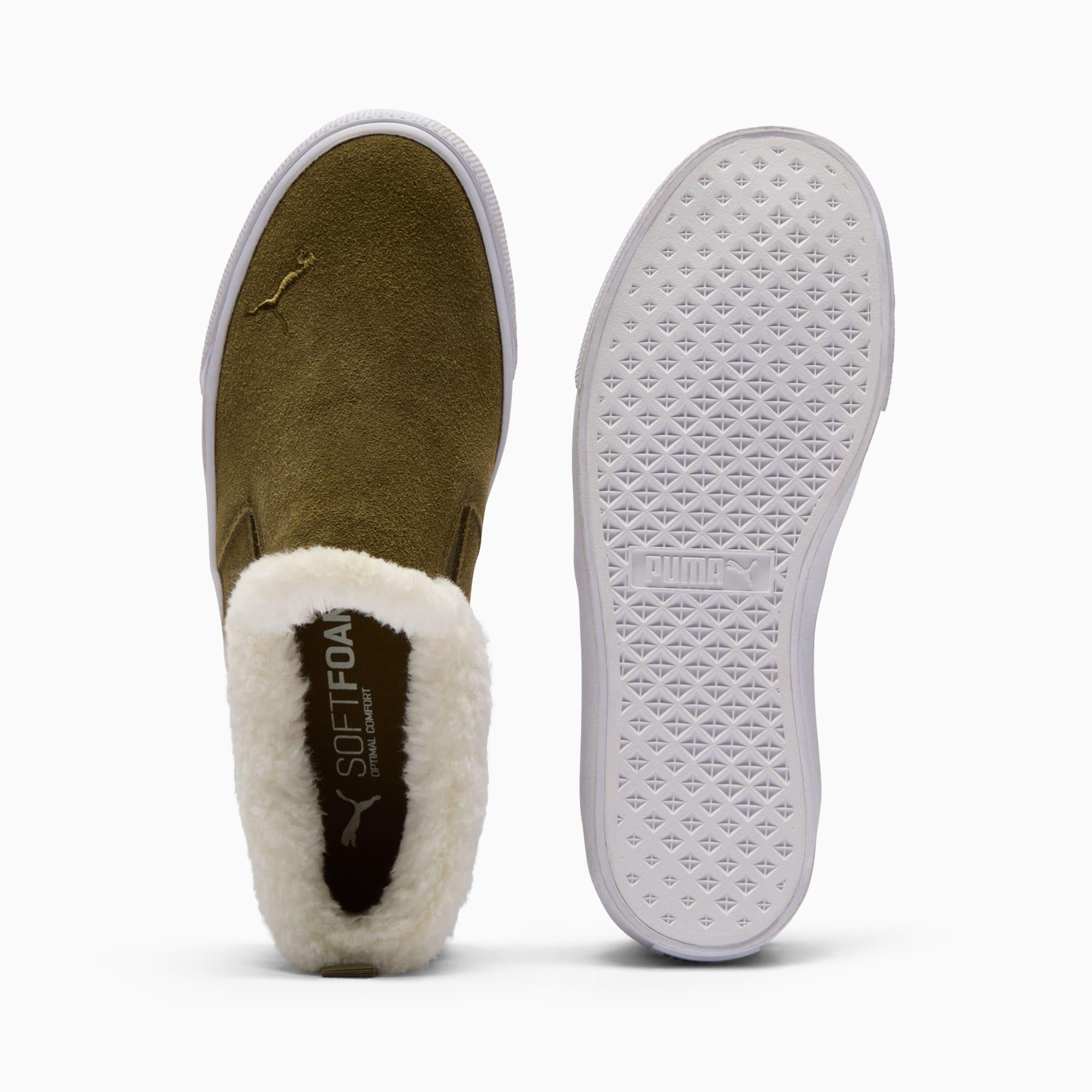 Bari Comfort Shearling Women's Slip-On Shoes Product Image