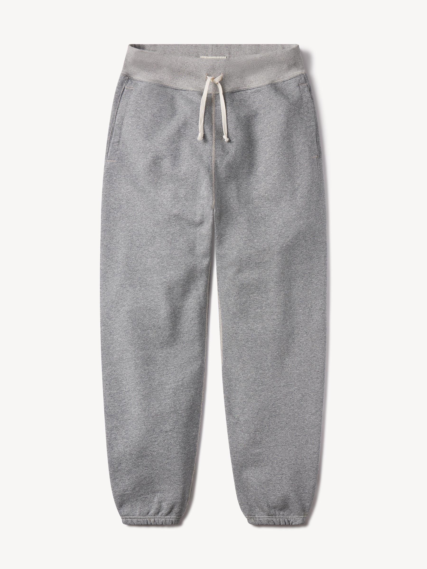 Two Tone Heather Grey Welterweight Sweatpant Product Image