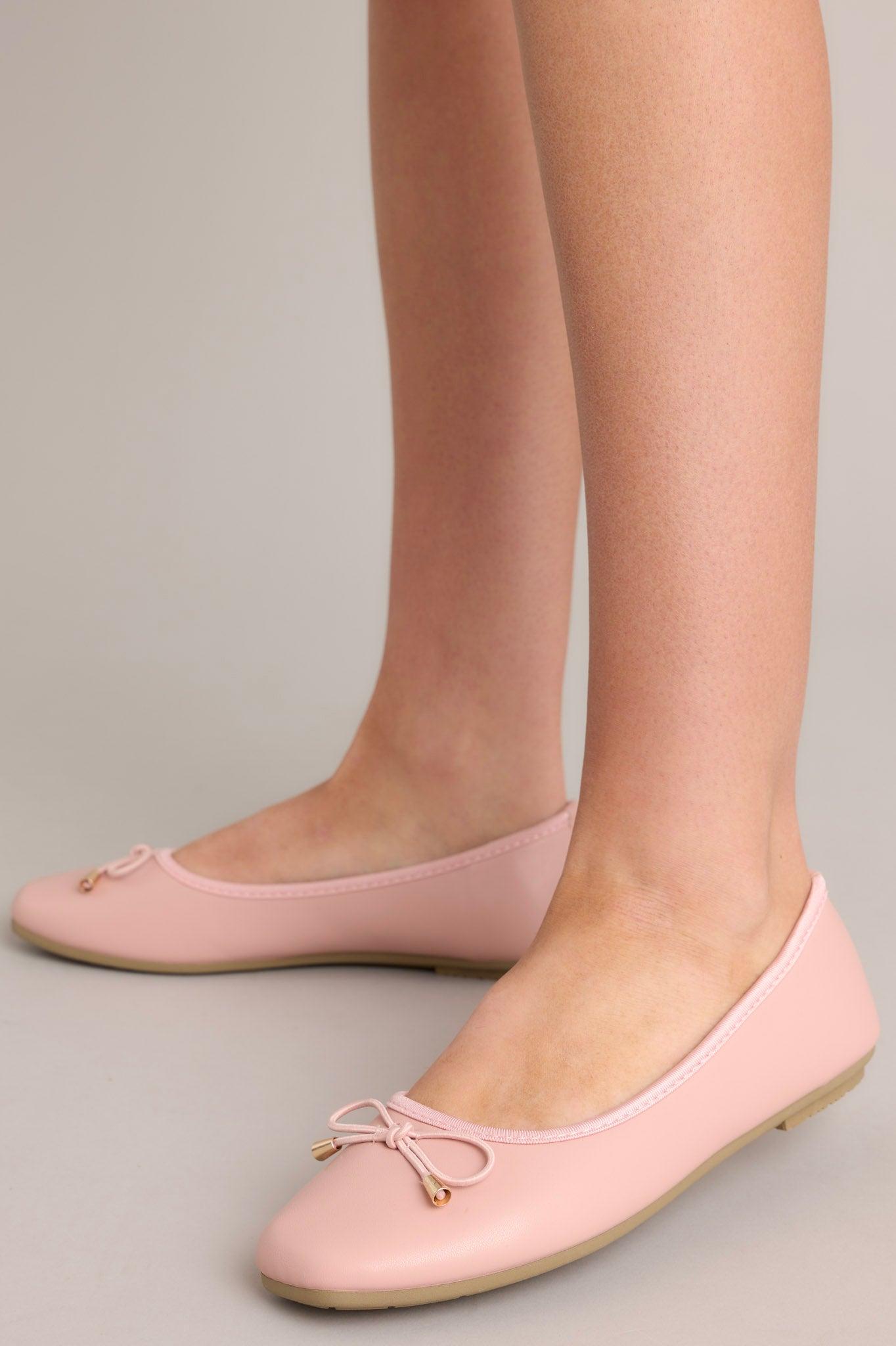 Serene Steps Dusty Pink Ballet Flats Product Image