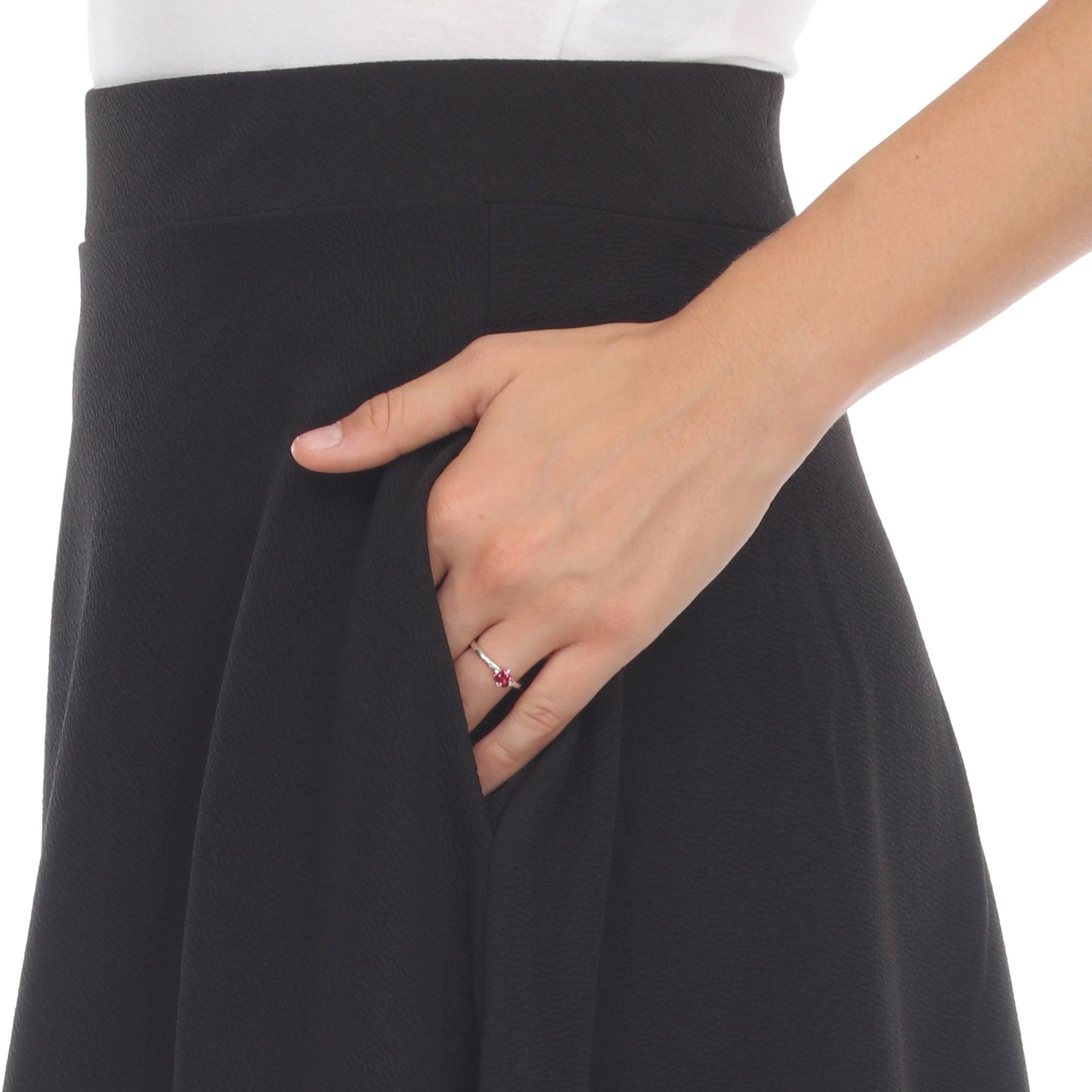 Tasmin Flare Midi Skirts Product Image
