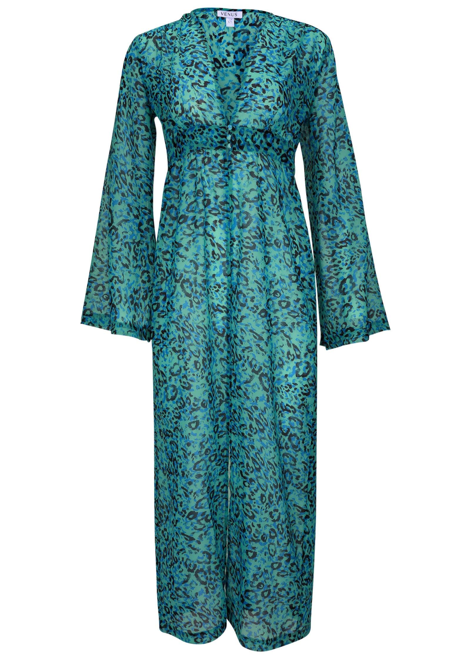 Sea Breeze Kimono Cover-Up - Ocean Animal Product Image