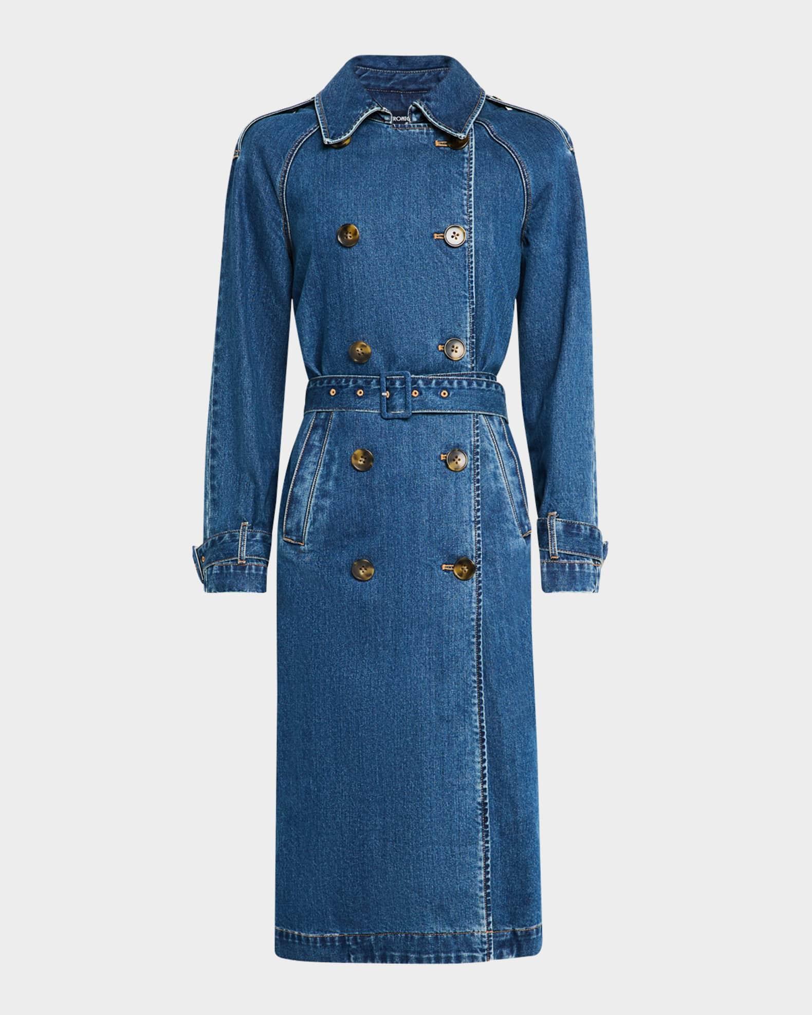 Zuma Denim Trench Coat Product Image