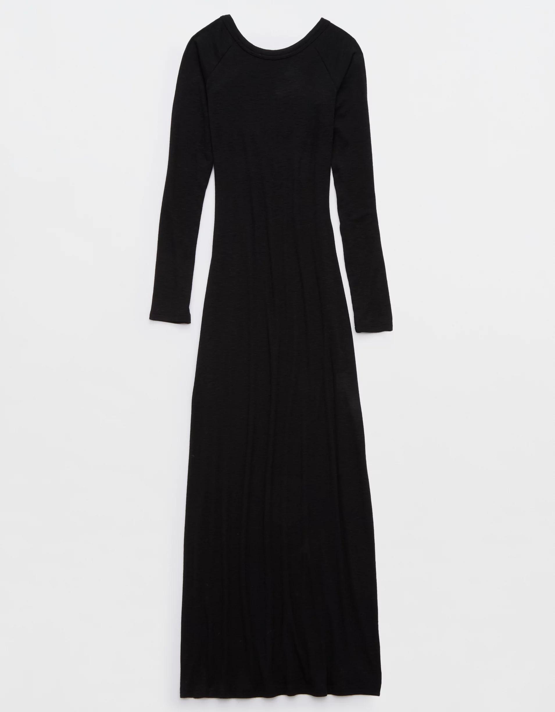 Aerie Bodycon Low Back Maxi Dress Product Image