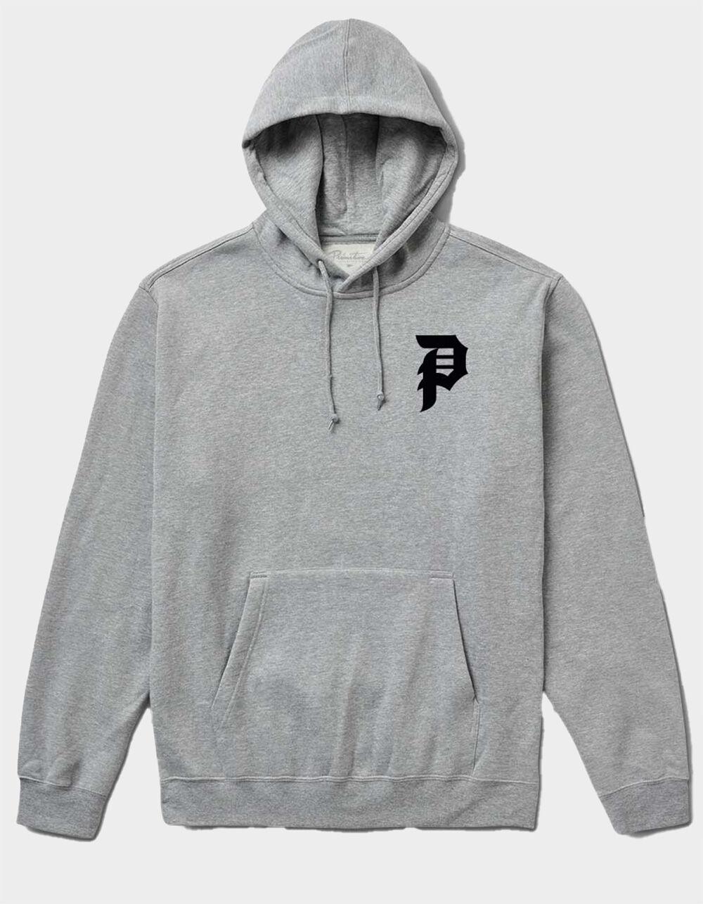 PRIMITIVE Courage Mens Hoodie - HEATHER GRAY Product Image