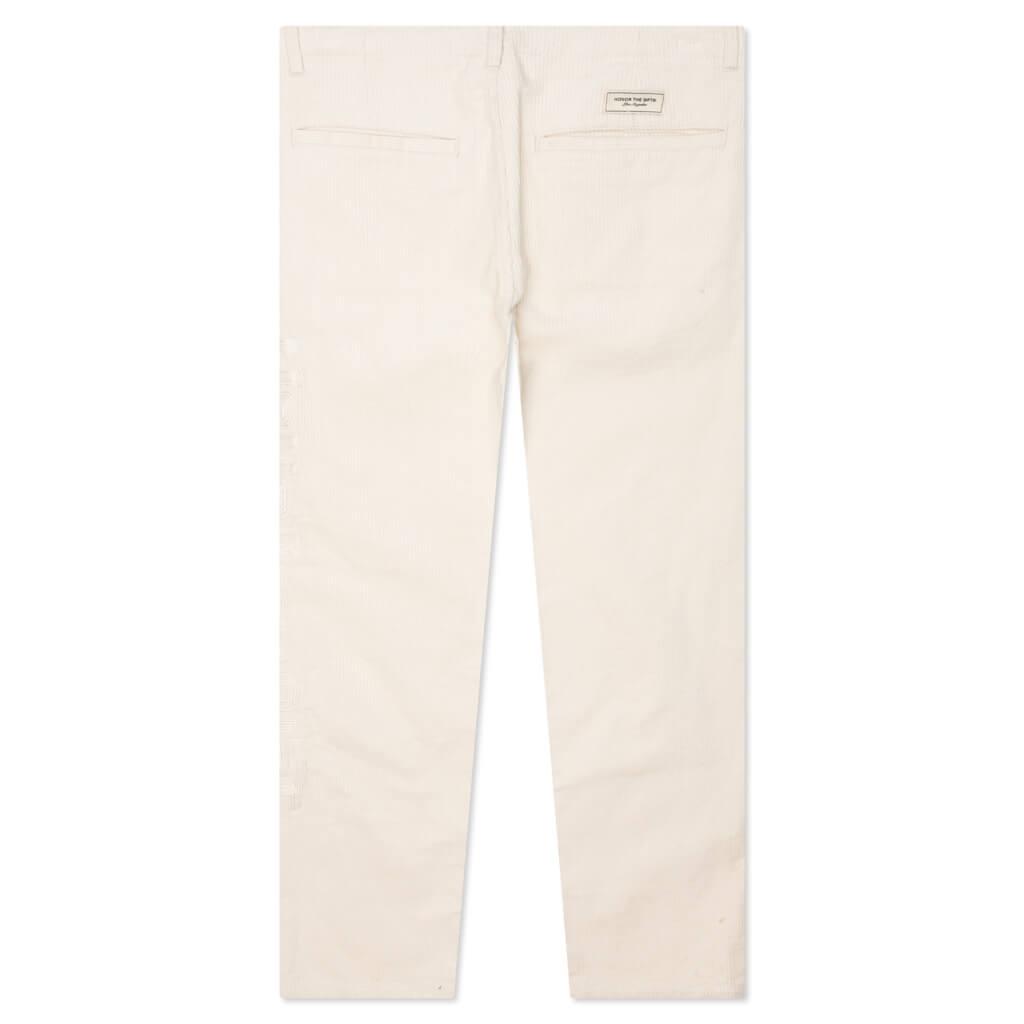 Corduroy Trouser Pant - Bone Male Product Image