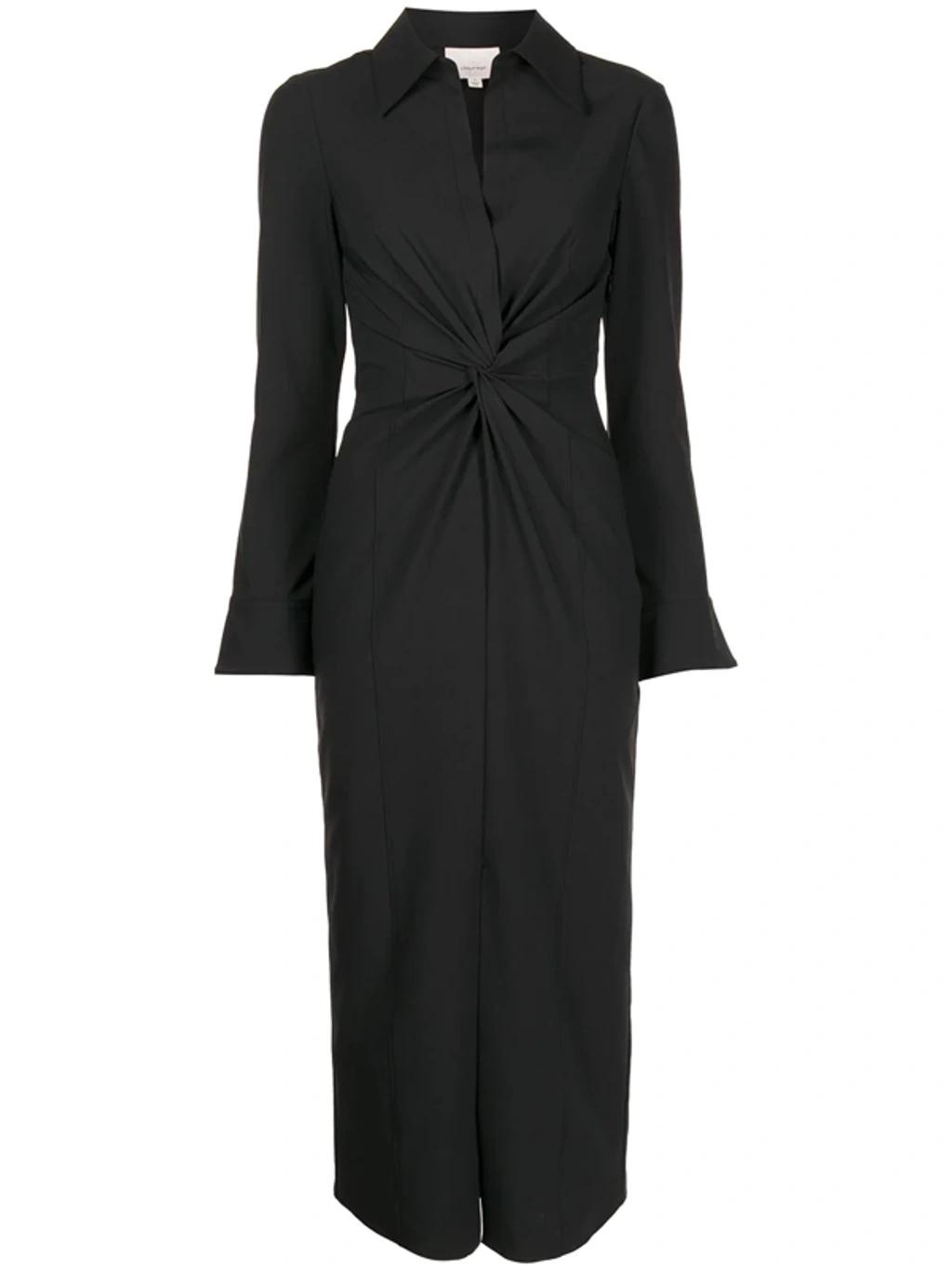 CINQ À SEPT Sleeveless Mckenna Midi Dress In Black Product Image