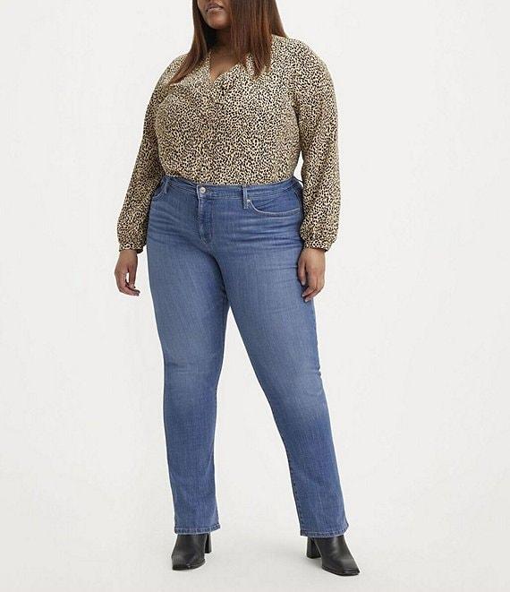 Levi's Plus Size Shaping Tummy Slimming Straight Leg Jeans Product Image