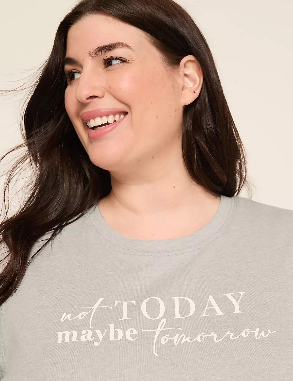 Comfy Cotton Tee & Short PJ Set Product Image