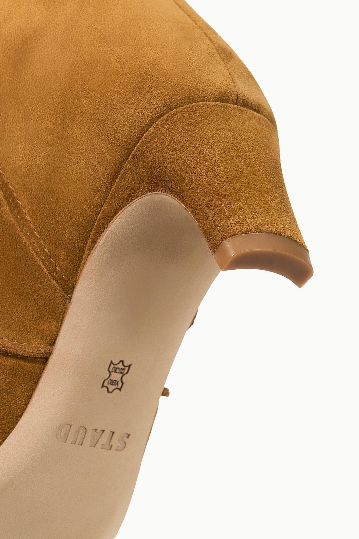 WALLY BOOT | PATCHWORK TAN SUEDE Product Image