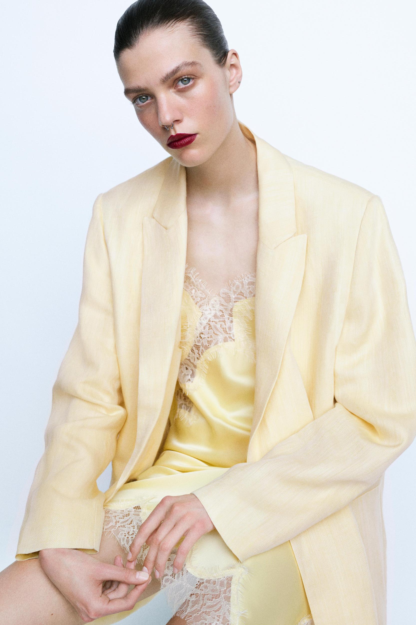 ZW COLLECTION ASYMMETRIC LACE DRESS Product Image