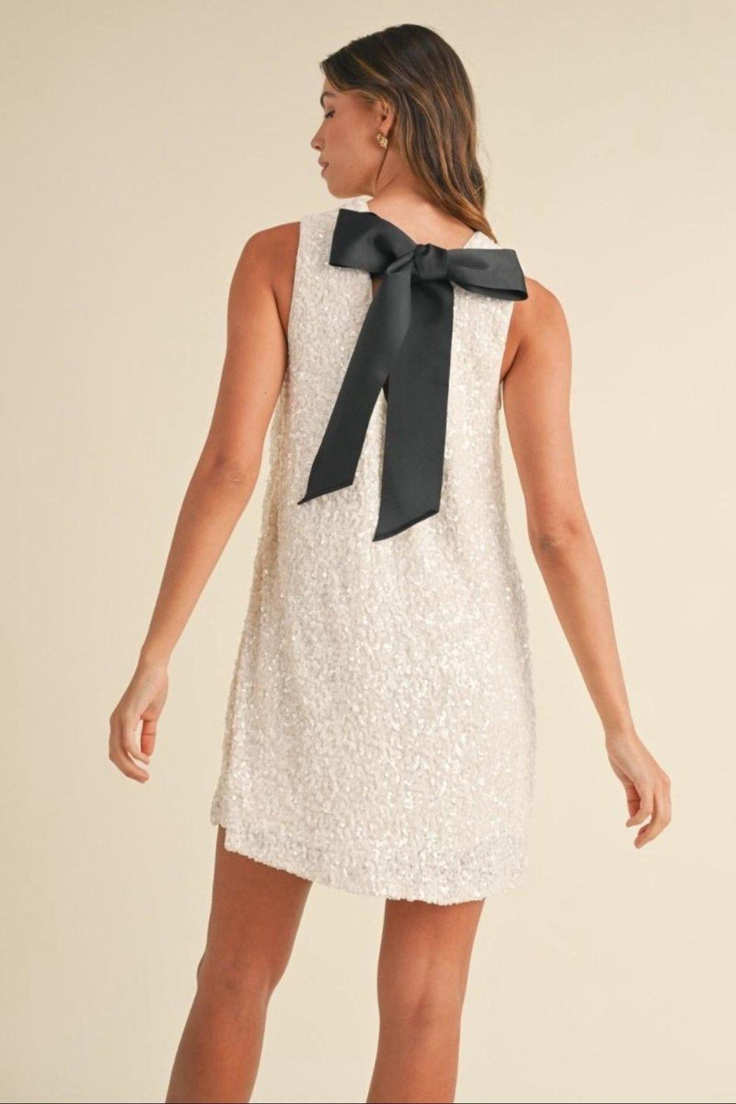 Sequin Mini Dress Product Image