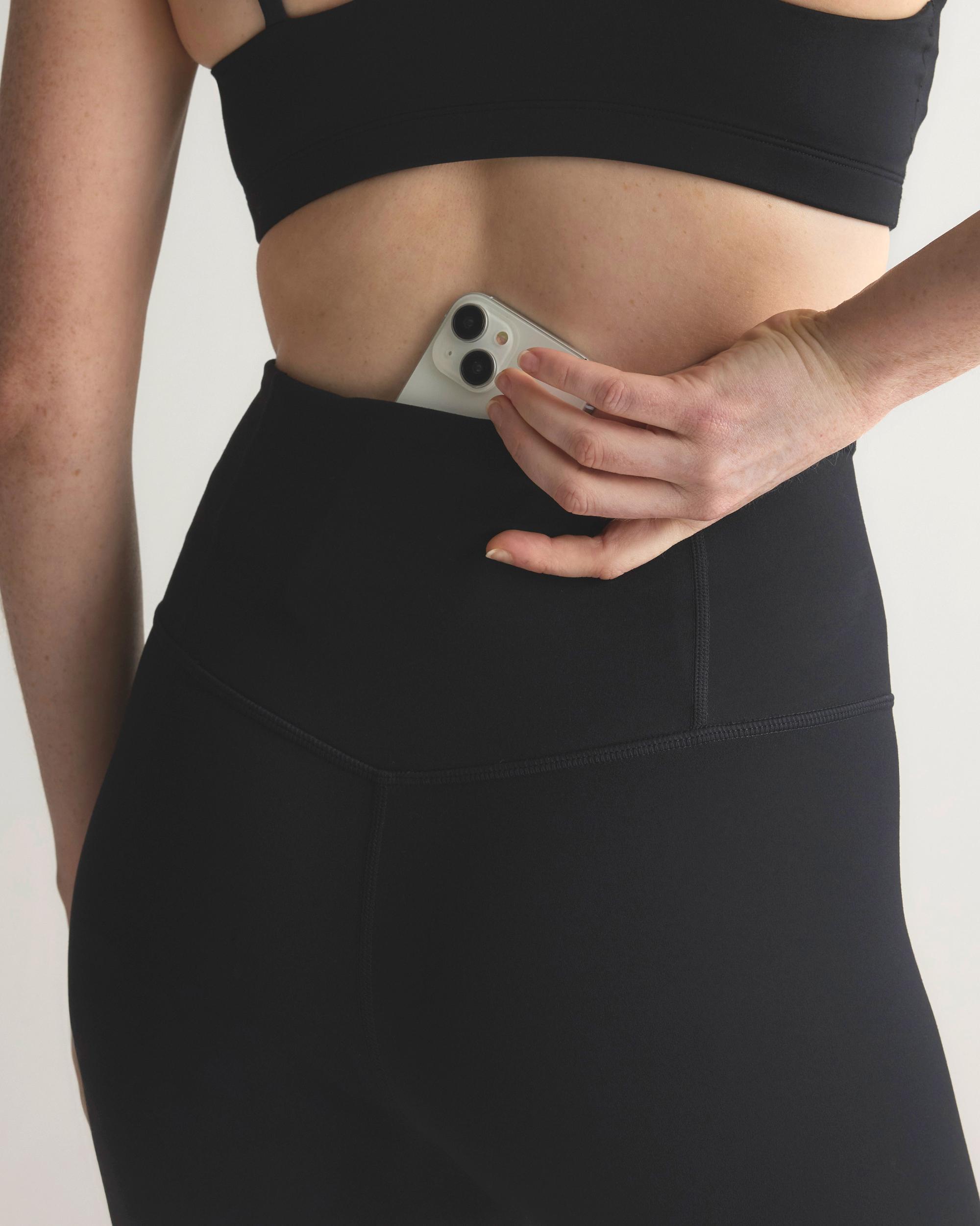 Quince | Women's Ultra-Form High-Rise Capri Nylon/Spandex Product Image