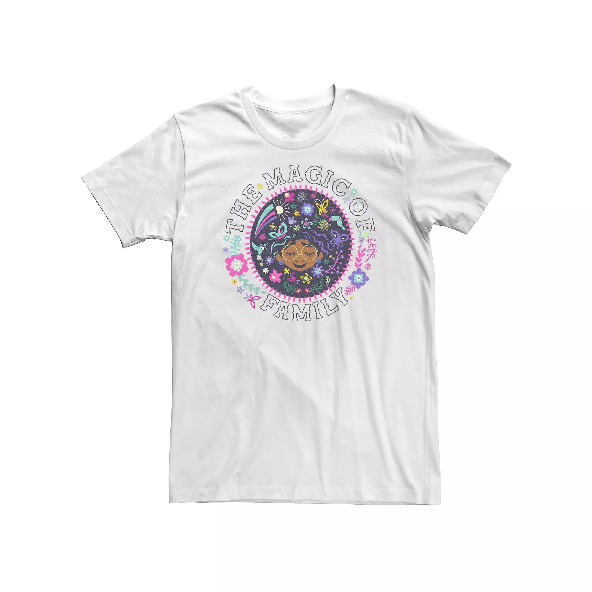 Big & Tall Disney Encanto The Magic Of Family Mirabel Circle Portrait Tee, Men's,  Product Image