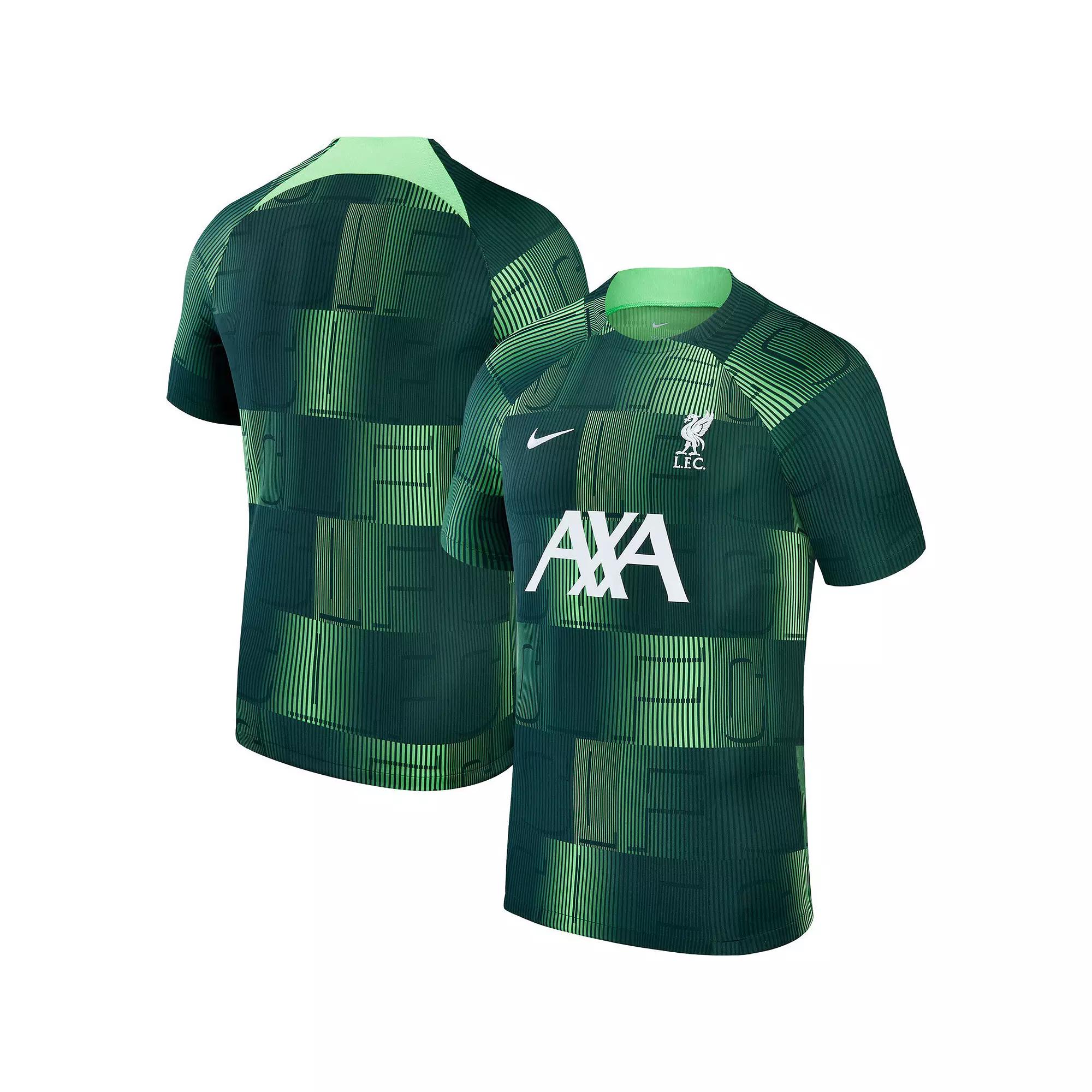 Men's Nike Green Liverpool 2023/24 Academy Pro Pre-Match Top,  Product Image