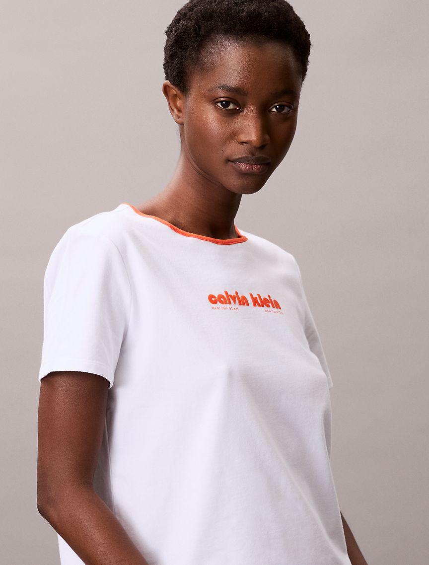 Round Logo Graphic Classic T-Shirt  Product Image