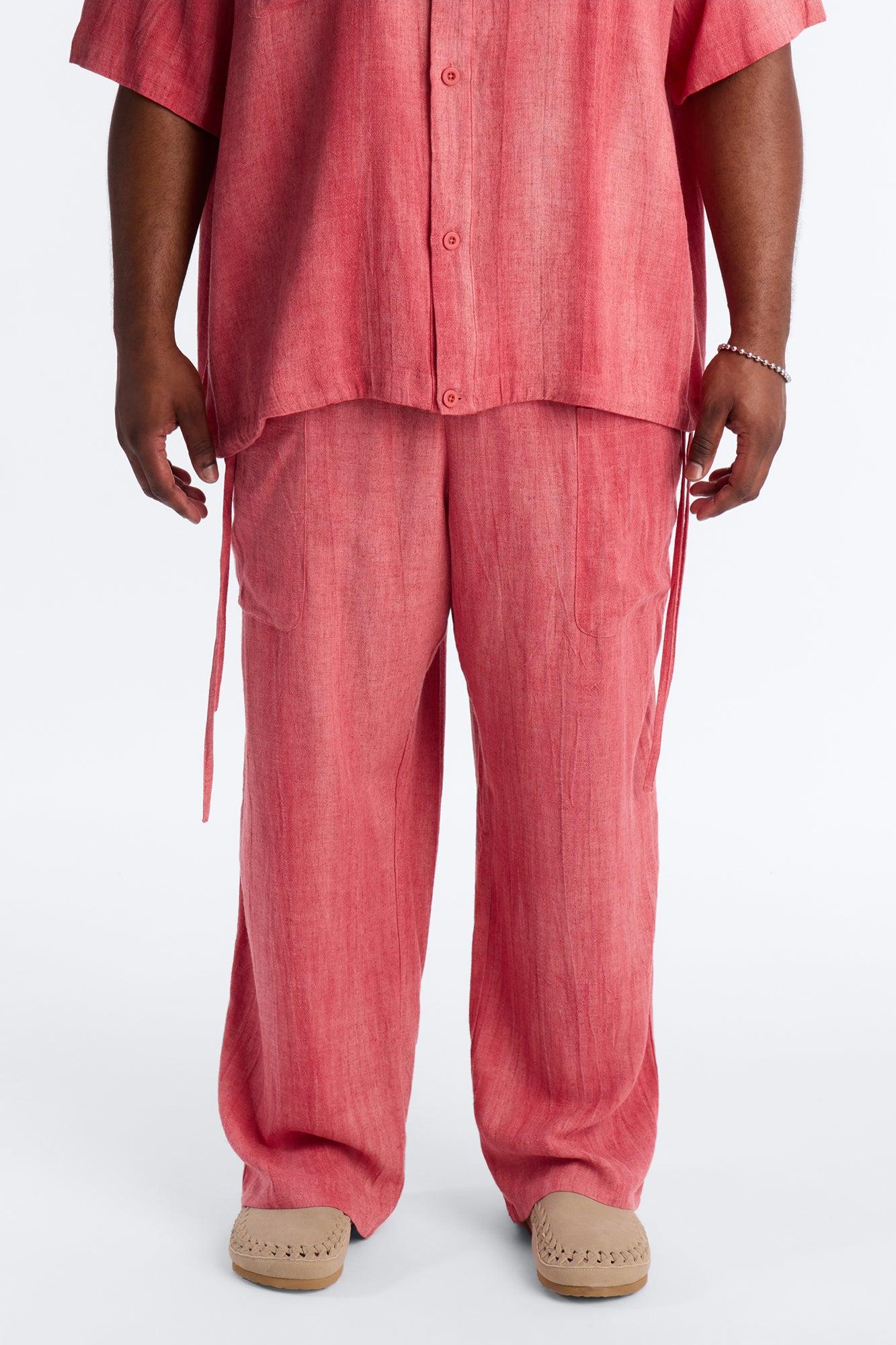 Baggy Desert Oasis Pant - Red Male Product Image