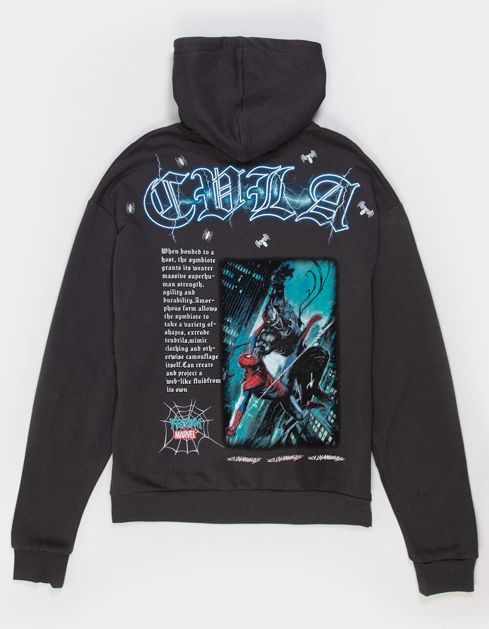 CVLA x Venom Attack Mens Zip-Up Hoodie - CHARCOAL Product Image