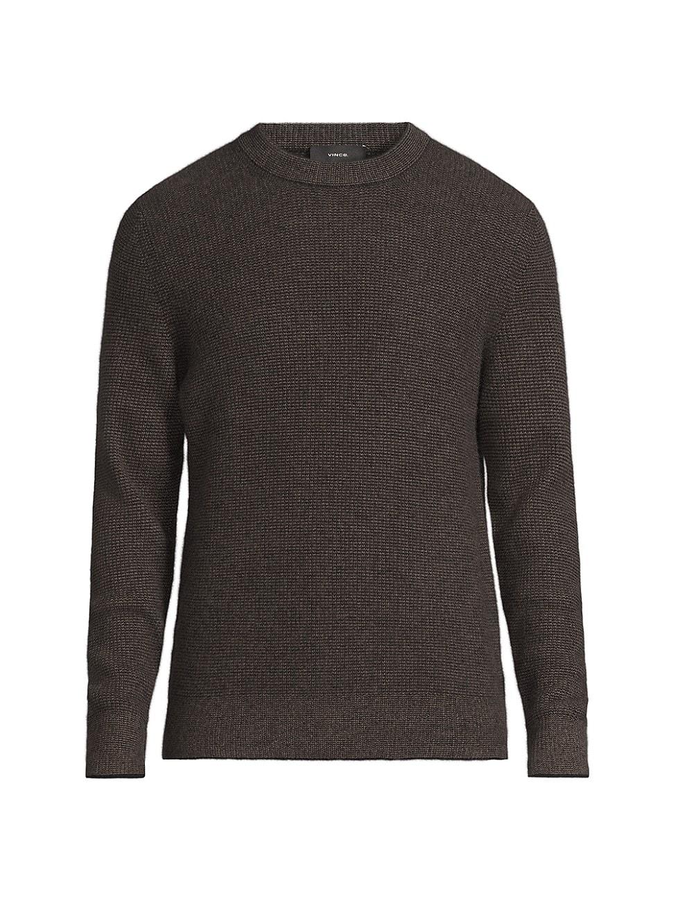 Mens Cashmere Crewneck Sweater Product Image