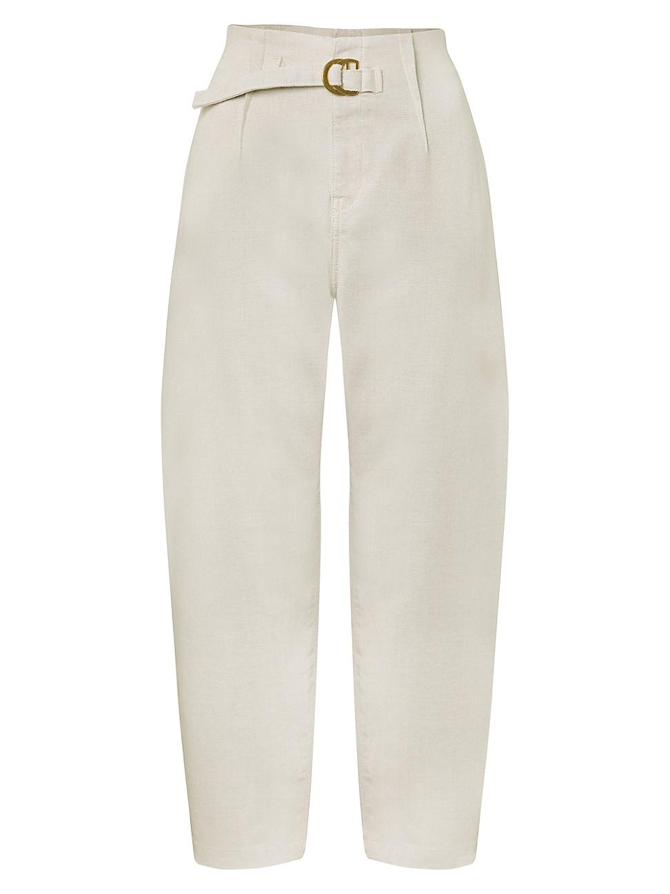 Womens Relaxed High Rise Pants Product Image