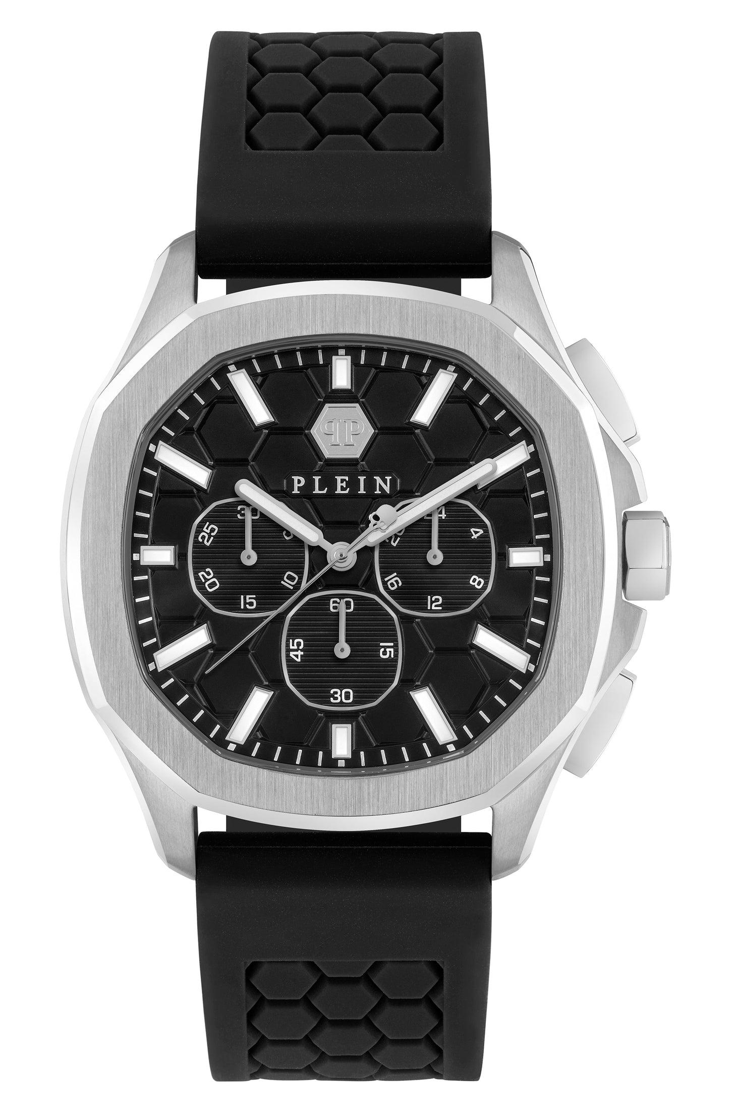 Philipp Plein $pectre Chrono Silicone Watch Product Image