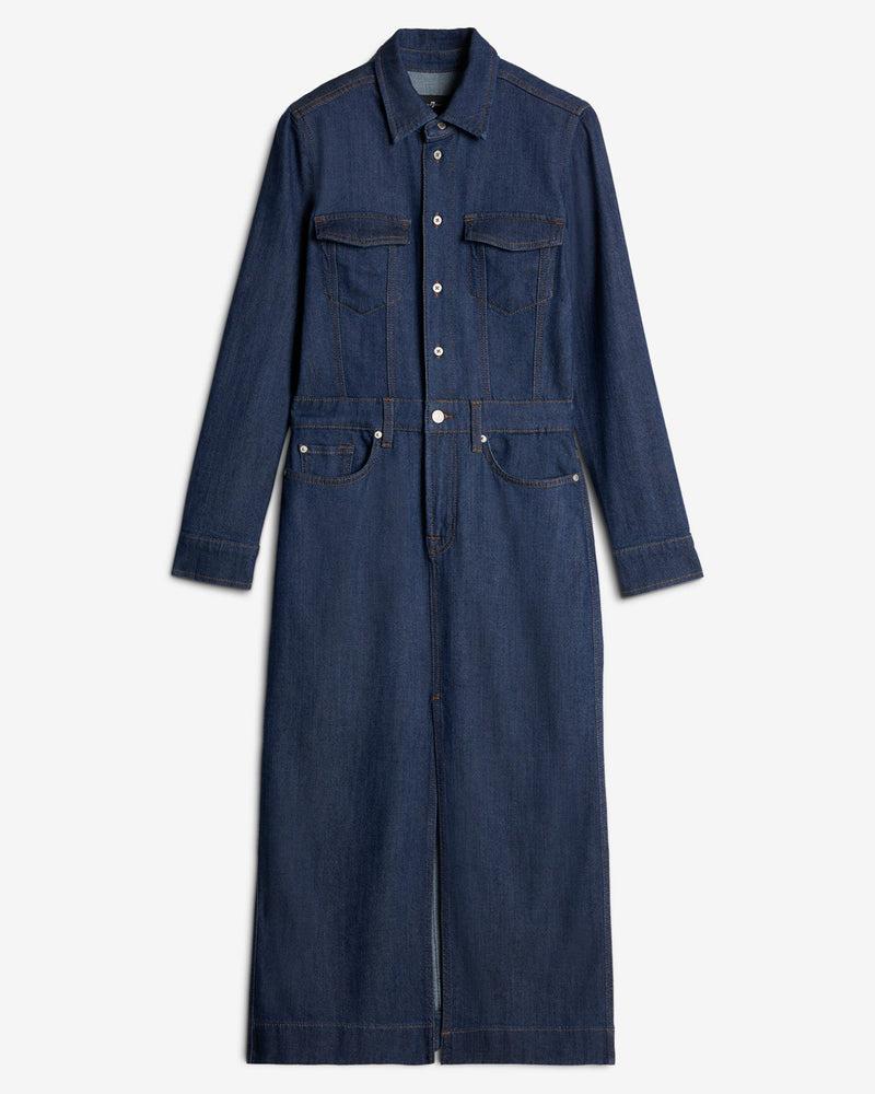 Weightless Denim Maxi Dress Product Image