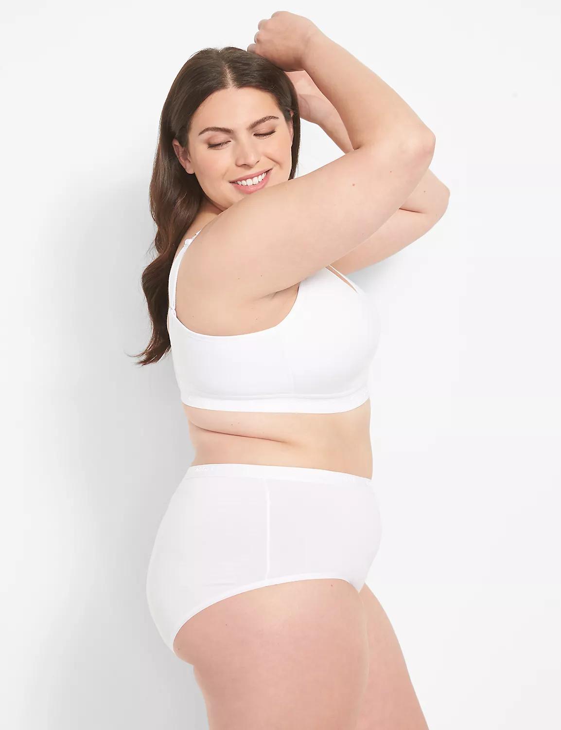 Cotton Lightly Lined No-Wire Bra Product Image