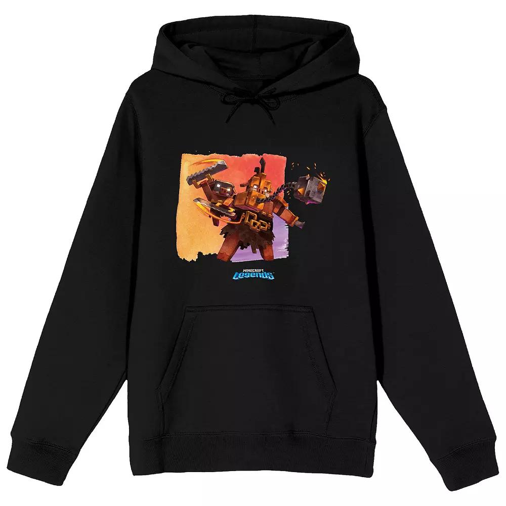 Men's Minecraft Legends Portal Graphic Hoodie, Size: Medium, Black Product Image