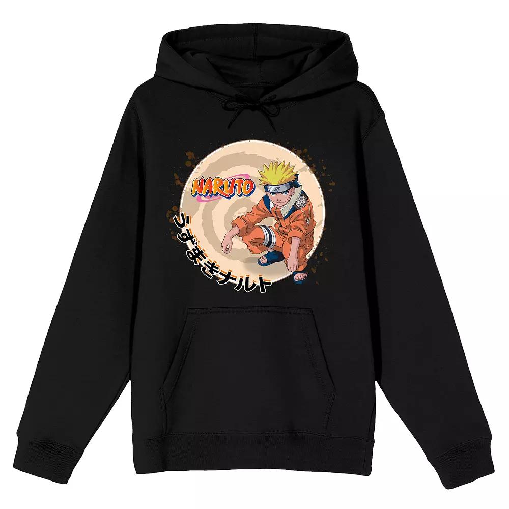 Men's Naruto Main Character Kanji Hoodie,  Product Image