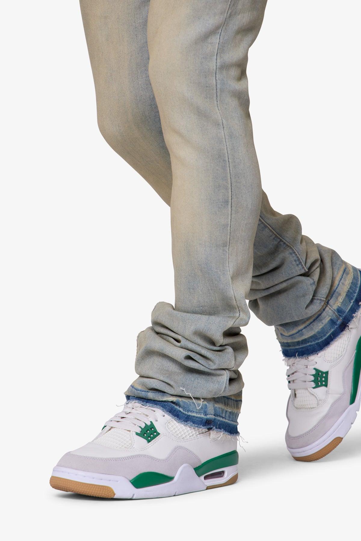 X514 Skinny Stacked Denim - Vintage Blue Product Image