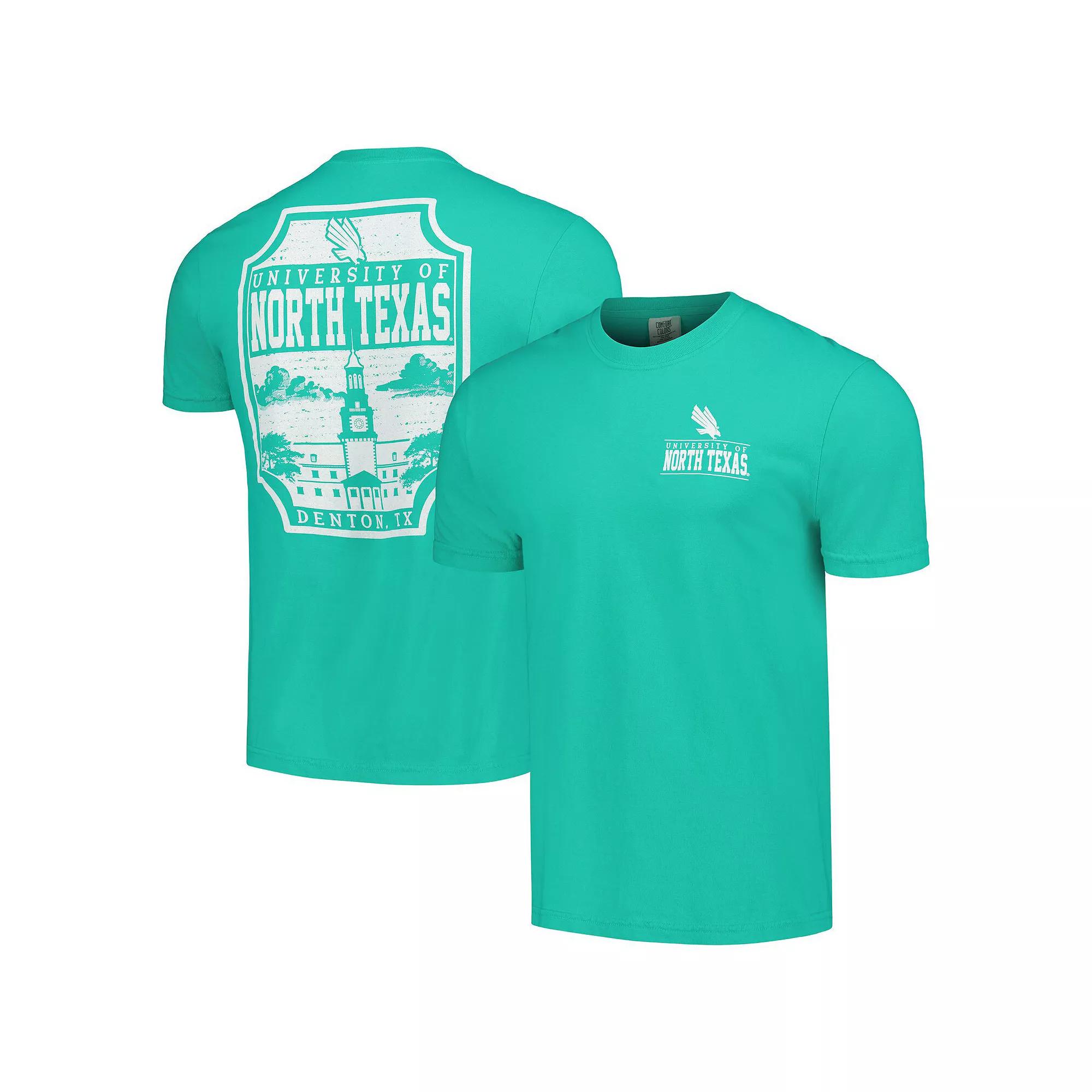 Men's Kelly Green North Texas Mean Green Logo Campus Icon T-Shirt, Size: Medium, Ntx Green Product Image