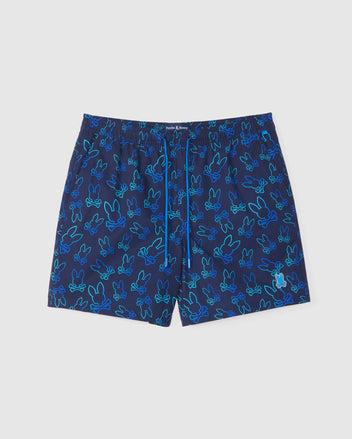 MENS DENNIS ALL OVER PRINT SWIM TRUNK - B6W530C200 Product Image