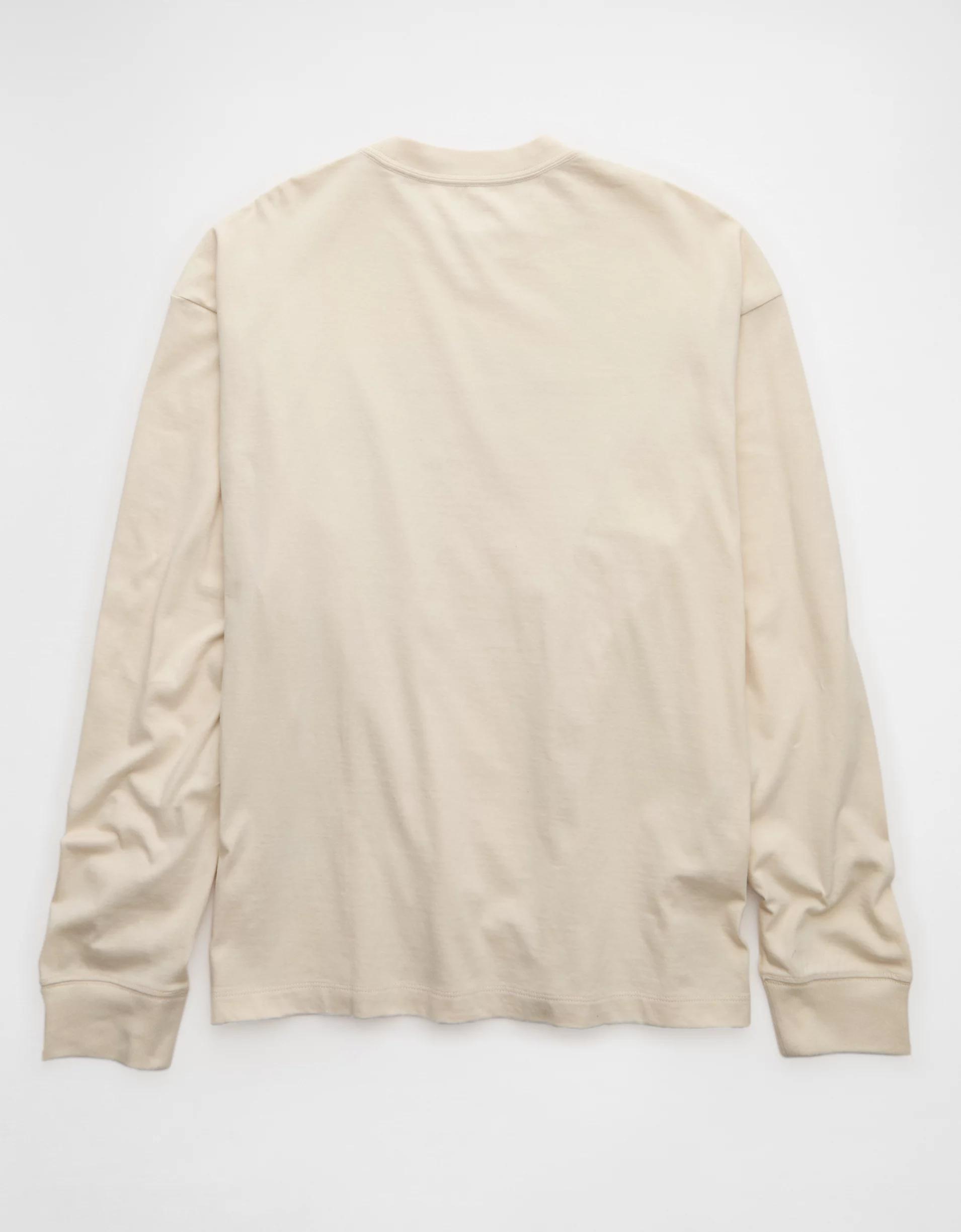 AE Boxy Long Sleeve Graphic T-Shirt Product Image