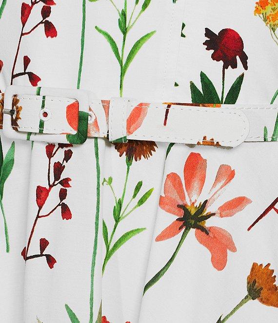 Antonio Melani x Style by Simkins Maybry Floral Print Poplin Sweetheart Neck Sleeveless Maxi Dress Product Image