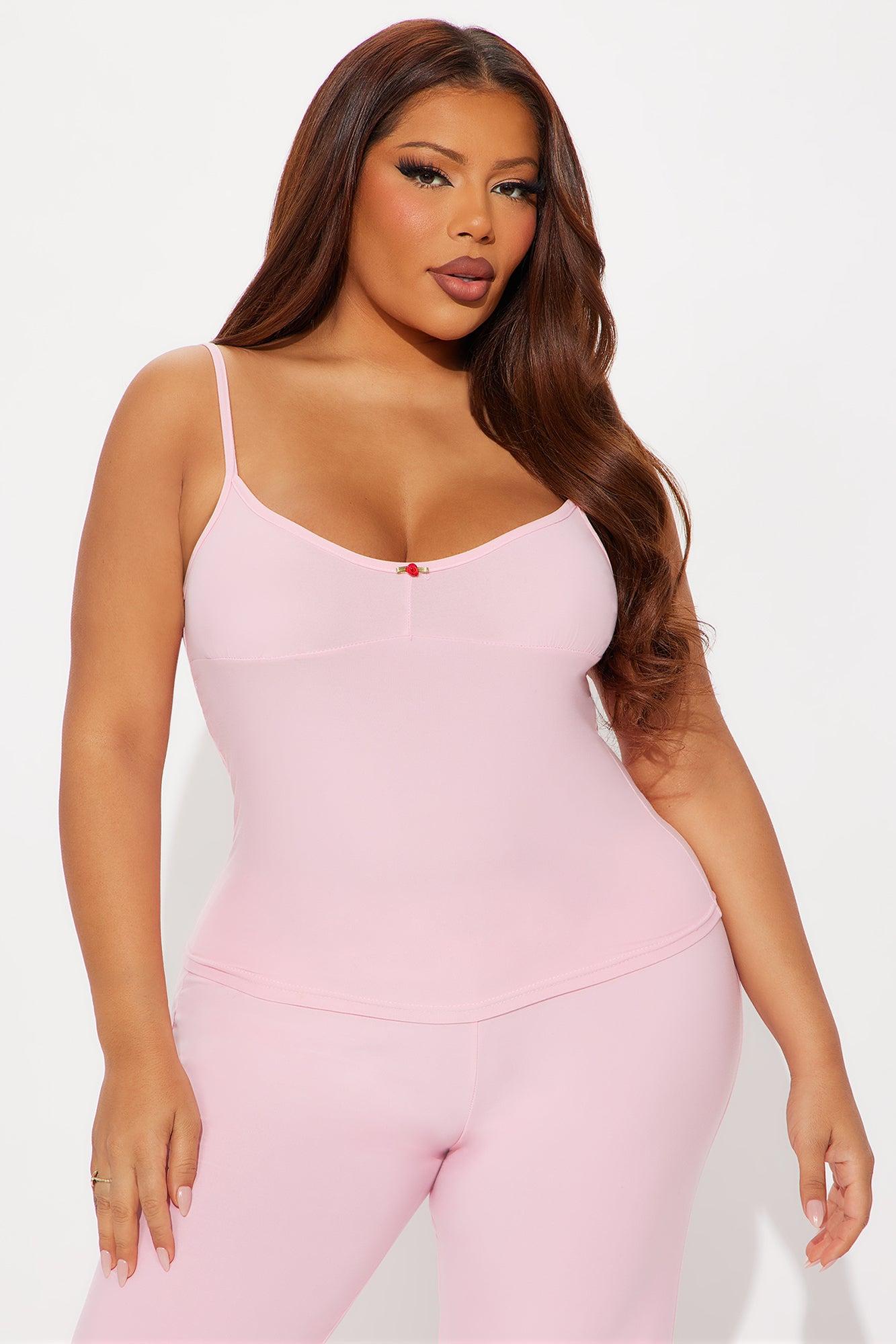 Sleepy Mood Cami PJ Pant Set - Pink Female Product Image